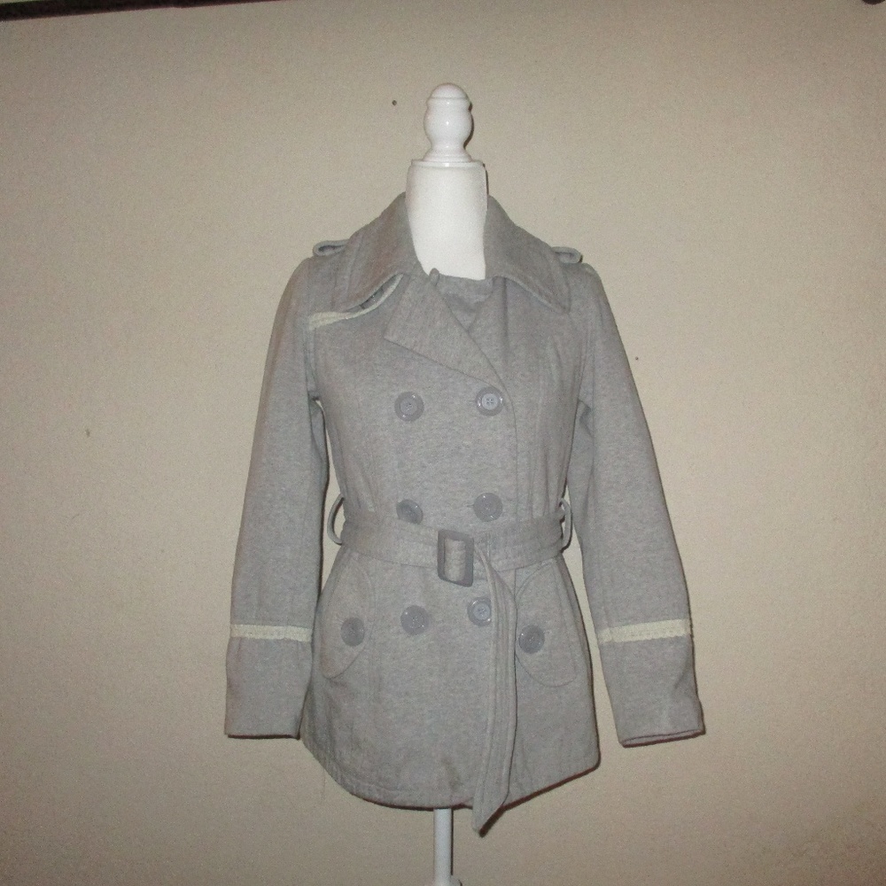 Hydraulic Belted Pea Coat Size S